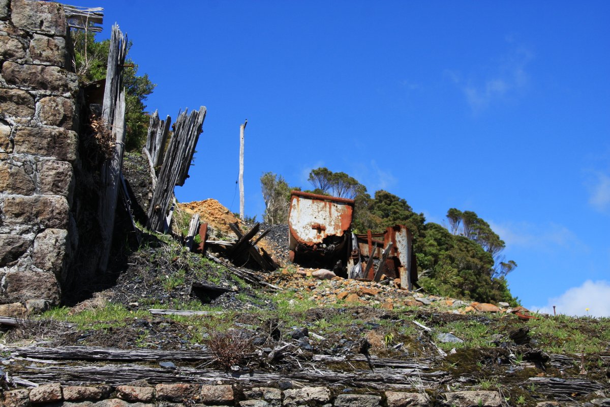 More industrial relics strewn about Denniston.