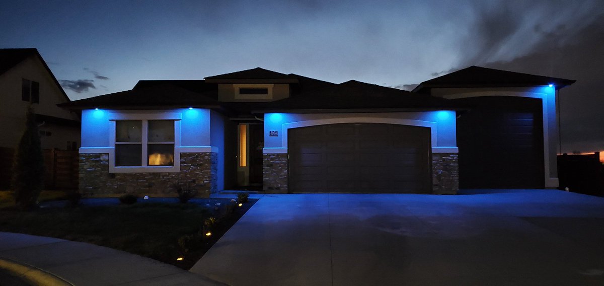 In Honor to those true HEROS in a Blue cape helping and risking their lifes for all humanity.Let's light up the world blue!!