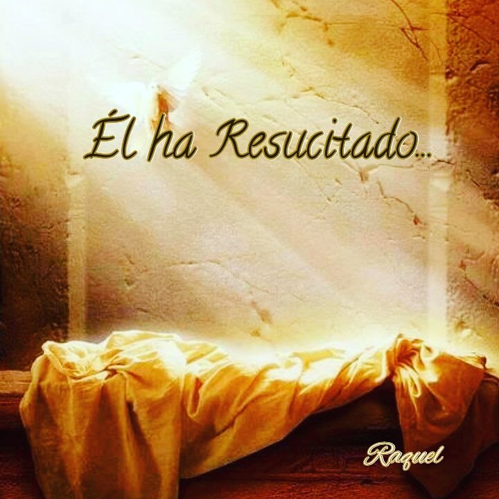 LRaquelCZ's tweet photo. ¡No está aquí... Ha Resucitado! https://t.co/Wp3PwWHgKH