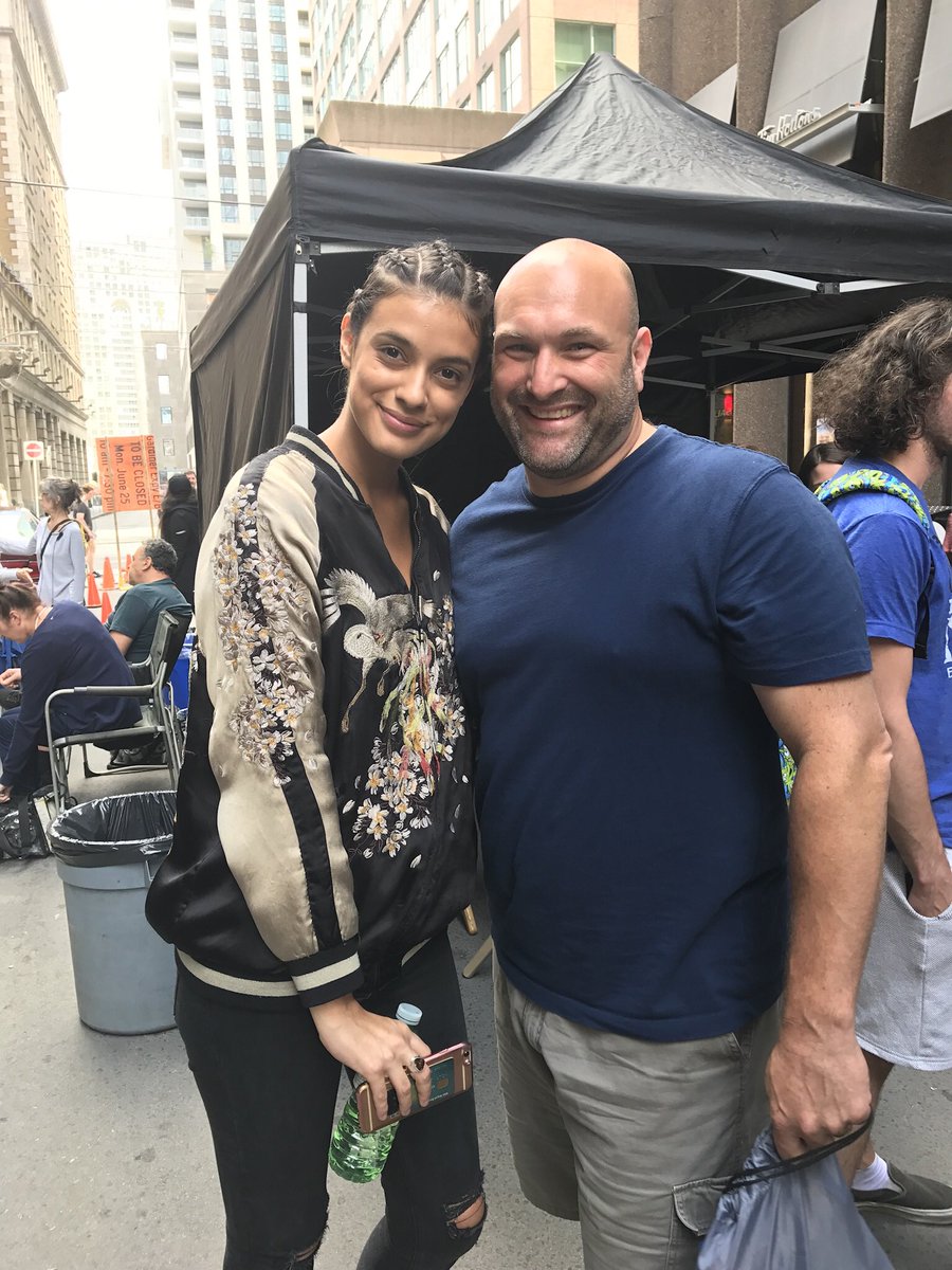 tmajic52's tweet image. You mean maybe this lovely lady. @Code8Movie on set in Toronto. #code8extras