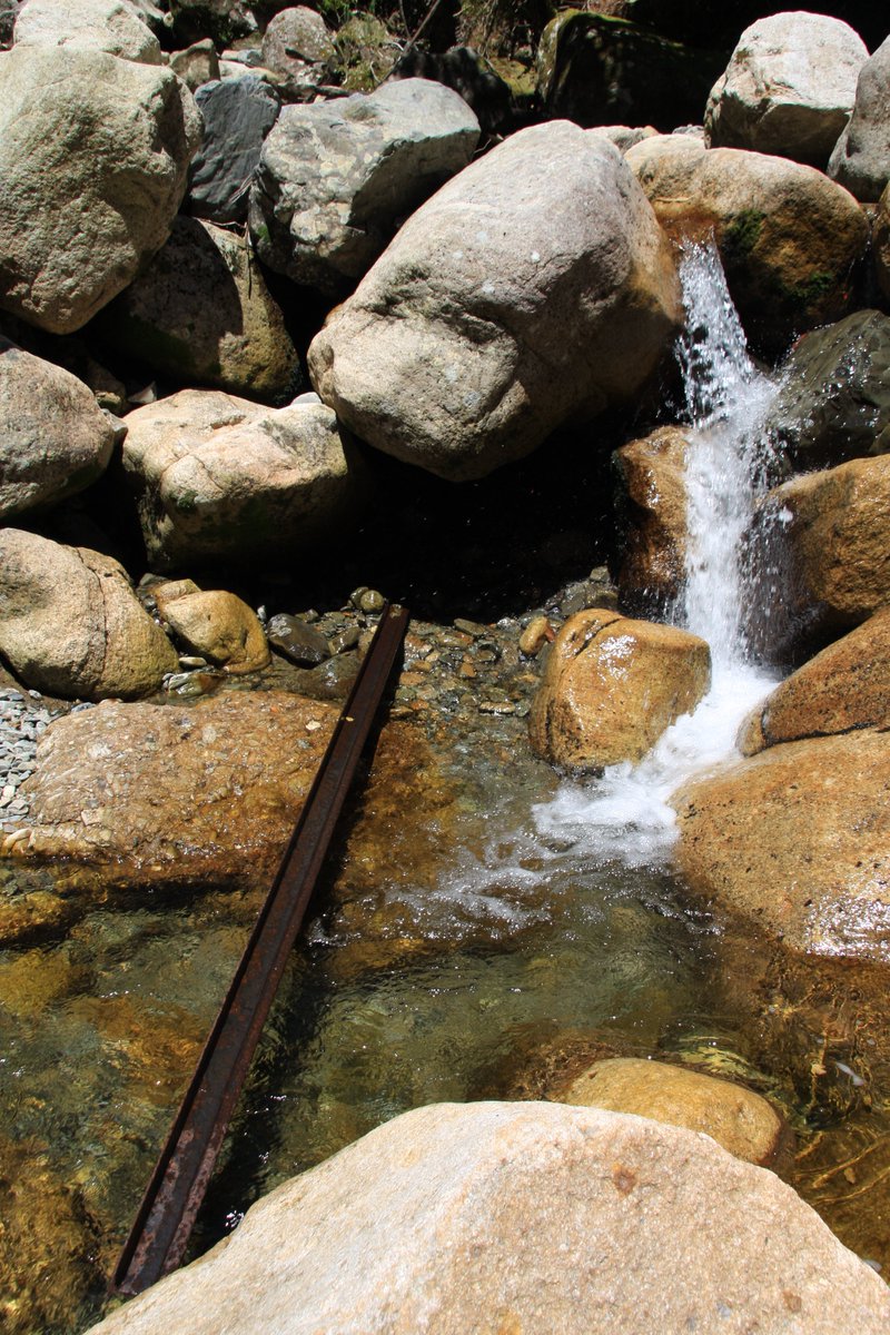 If you poke around in the bush and down by the creek, you'll find even more relics.