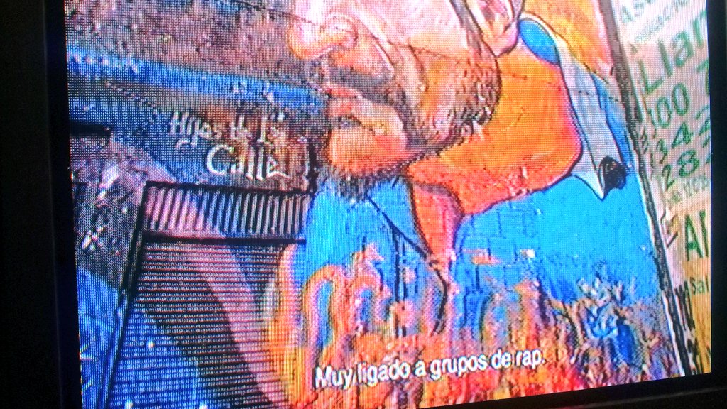 CAReyesG's tweet photo. Ahora en @LaRedTV es el turno del arte callejero colombiano. https://t.co/KnMw40omEO