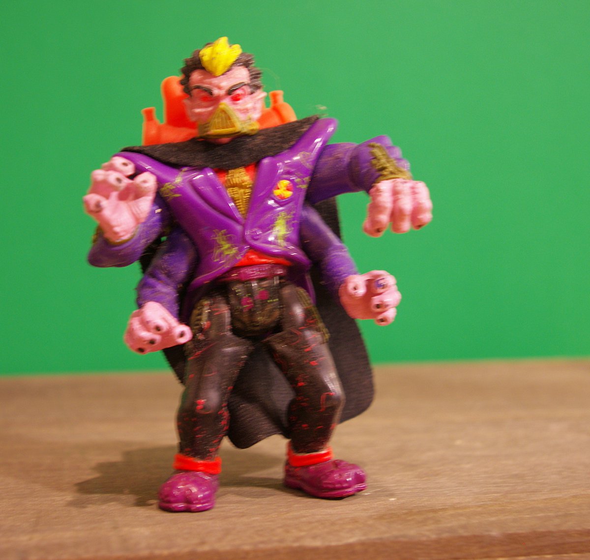 I'm not sure who decided to make a Troma flick in to a TMNT style childrens cartoon, but I'm glad they did, because it means that Playmates made some horrifically detailed gloopy toxie toys. I love them.