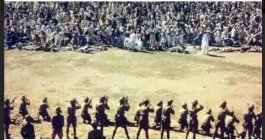 TheUntamedFire's tweet photo. April 13, 1919
A mixed crowd of unarmed men, women, had gathered to protest against Rowlatt Act that was dubbed as ' No vakil, no dalil, no appeal'!!
Gen. Dyer ordered firing in which as 1650 rounds were fired.
The only intention was KILL as many as possible
#DontForgetHistory https://t.co/tEIiGA8KrQ