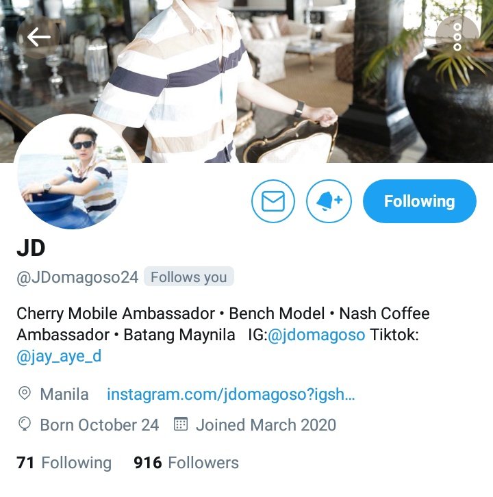 joaquinaticsphl's tweet photo. Road to 1K FOLLOWERS!!! @JDomagoso24 https://t.co/okkjPCXas5