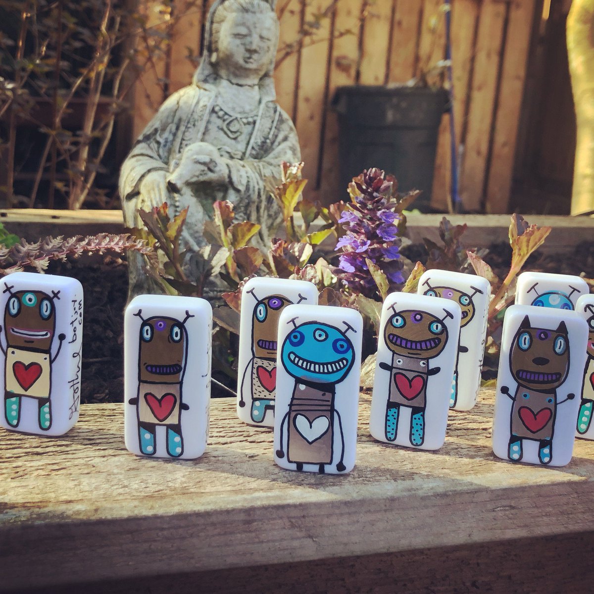 Excited to share the latest addition to my #etsy shop: Gratitude Bot: Thank The People In Your Life That Are Making Difference etsy.me/34ABZXo #lovefriendship #streetart #fun #robot #thankyou #gratitude #appreciation #gift #garyhirschartshop