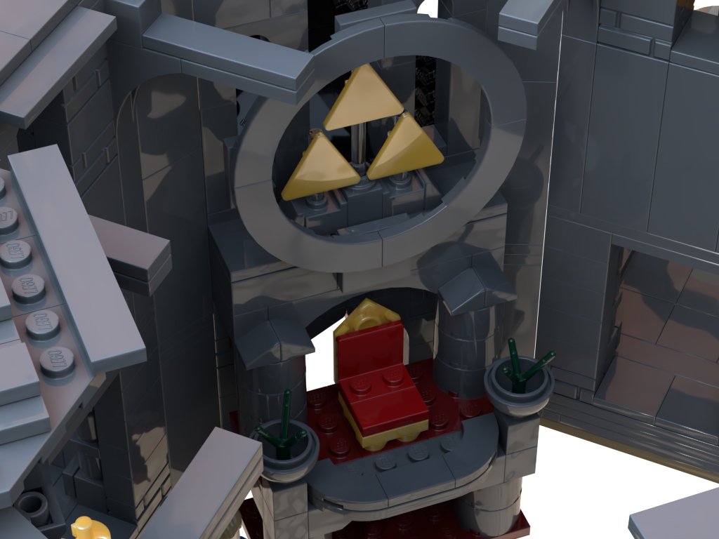 LEGO IDEAS - Hyrule Castle From Zelda: Breath of the Wild