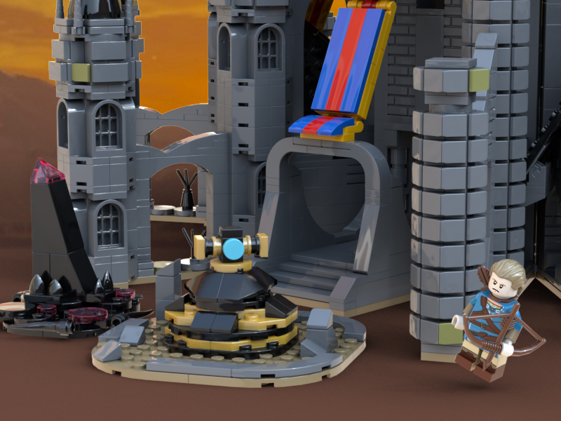 LEGO IDEAS - Hyrule Castle (The Legend of Zelda)