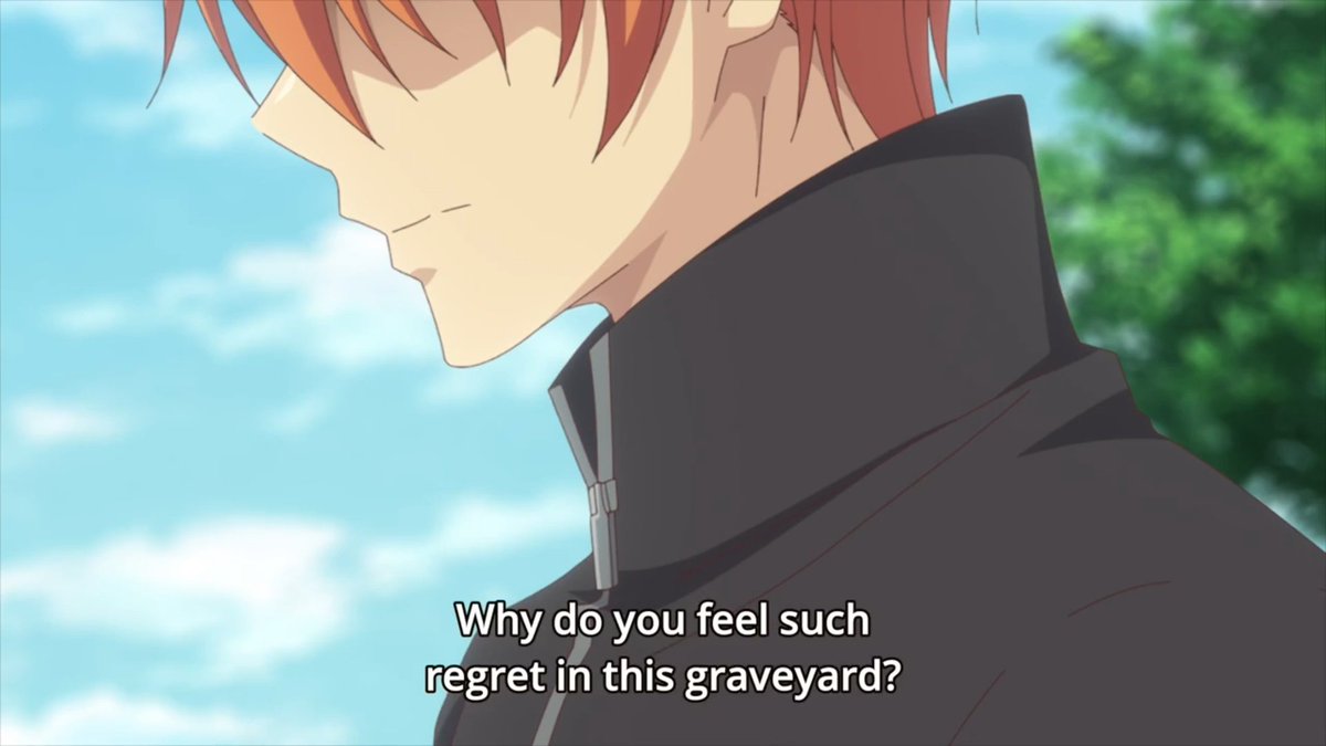 There is an obvious show of guilt coming from Kyo in the presence of Kyoko& #39;s grave. I believe Kyo was involved (in a passive way) and/or knows the details surrounding Kyoko& #39;s death. Yet again, we have another intriguing mystery that I& #39;m excited to see unfold later.   #StrangeWaves