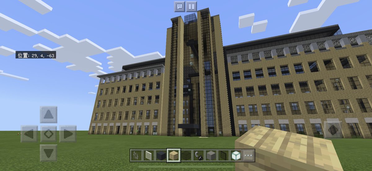 ITQIZ37Sgu0DWm7's tweet photo. 暇すぎて相模原のメディアセンター作ってみた https://t.co/hBdf51aaf4