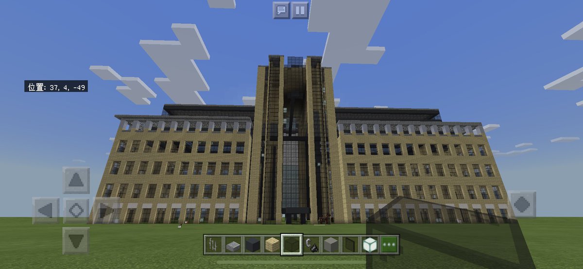ITQIZ37Sgu0DWm7's tweet photo. 暇すぎて相模原のメディアセンター作ってみた https://t.co/hBdf51aaf4
