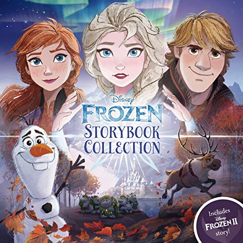 2 more ver "Frozen Storybook Collection"(5 stories only?)UK Autumn Publishing 6/2019 146p1789055431/978-1789055436 https://www.amazon.co.uk/dp/1789055431/ (SAME cover to US Frozen 2 ver LESS pages)Scholastic Australia 11/2019 160p1743833024/978-1743833025 https://www.amazon.com.au/dp/1743833024 