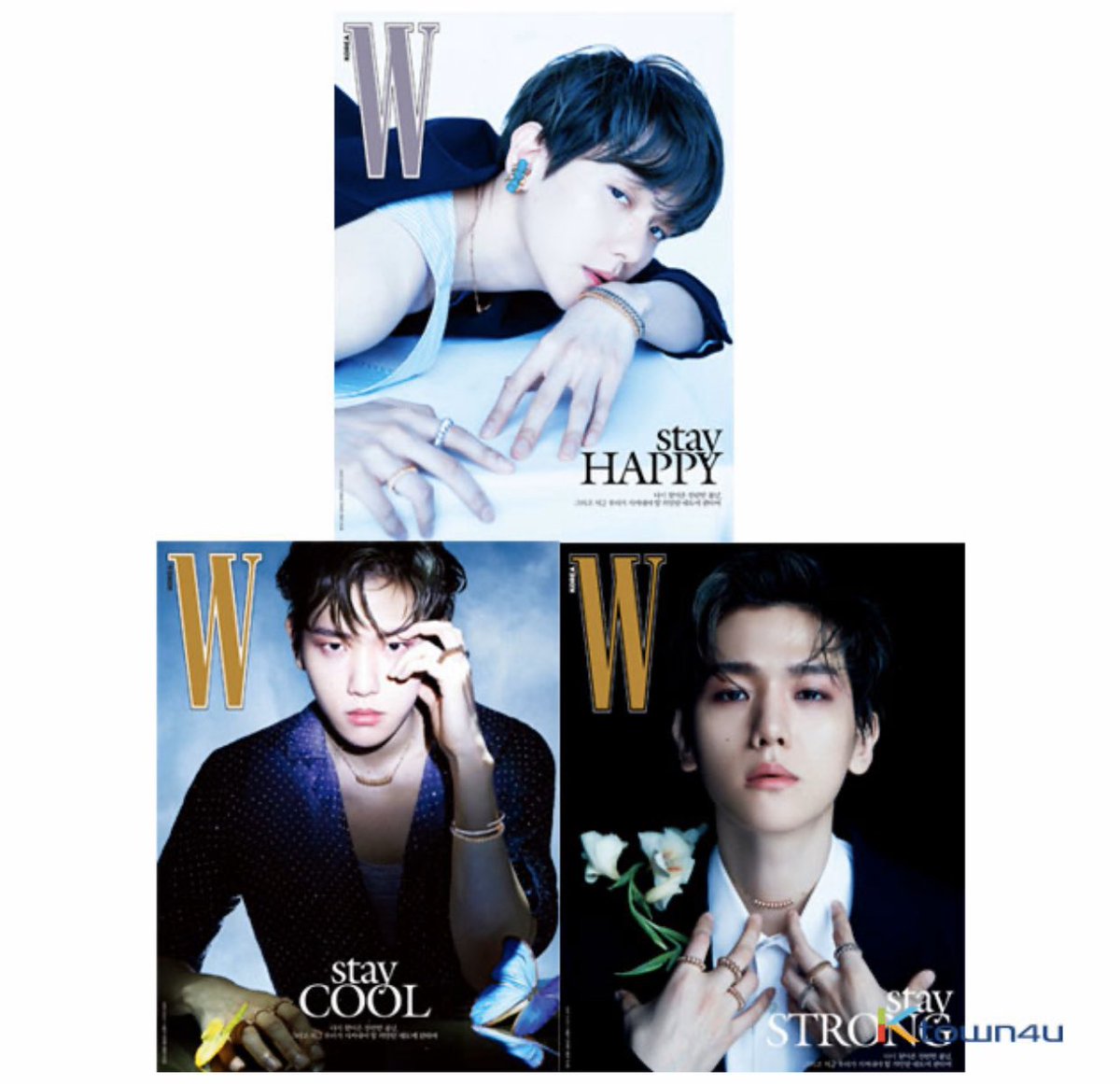 shabushop_'s tweet photo. แจก w korea 2 เล่ม เมนพี่แบค 1 เล่ม เมนแจฮยอน 1 เล่ม (เมน2คนเลยก็ได้😍) 

รีทวิตนี้ + เมนชั่นเวอร์ชันที่อยากได้(A,B,C) 

สุ่มตอนของถึงไทยค่ะ https://t.co/QB54nMQVDe