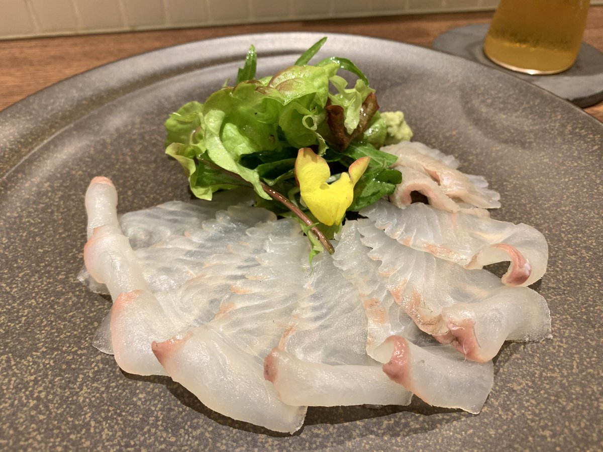 平目刺身 平目刺身