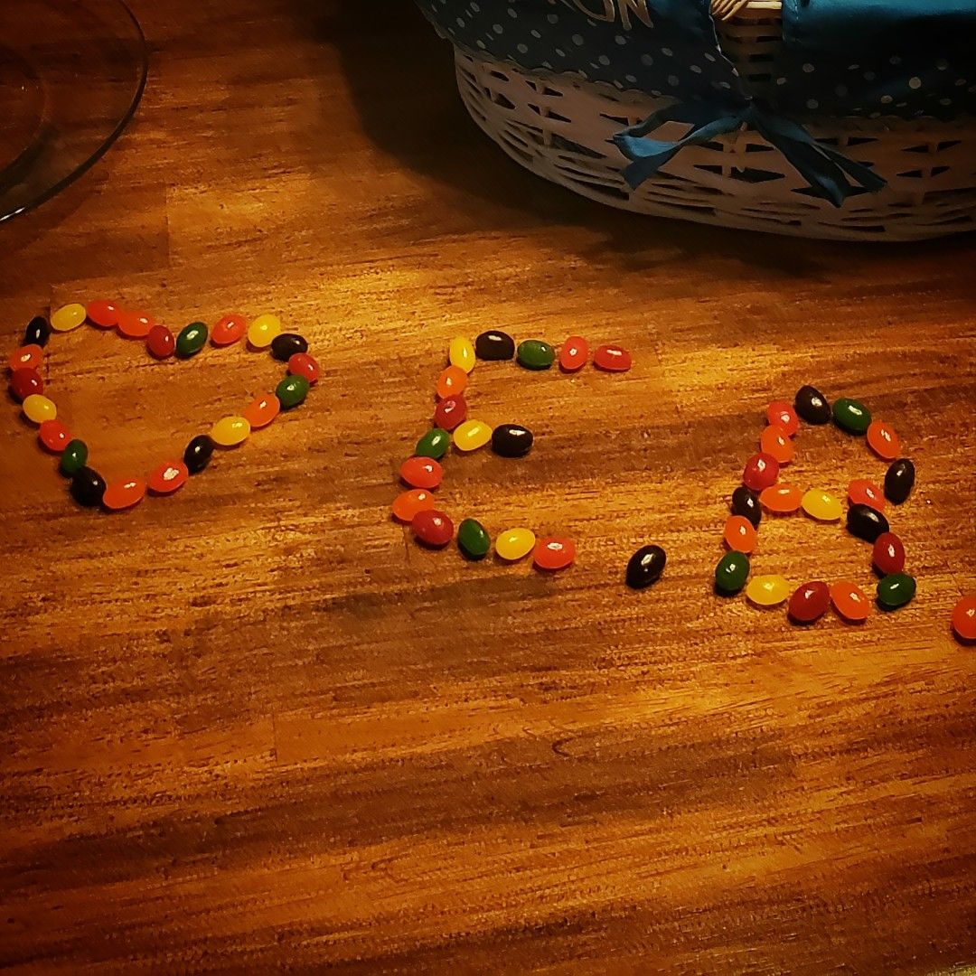 cari_r_85's tweet photo. Happy Easter everyone!
The bunny stopped by our house and left a little message. 😉🐰 https://t.co/ekWtJ9WVZs https://t.co/EEn3BOZhfB