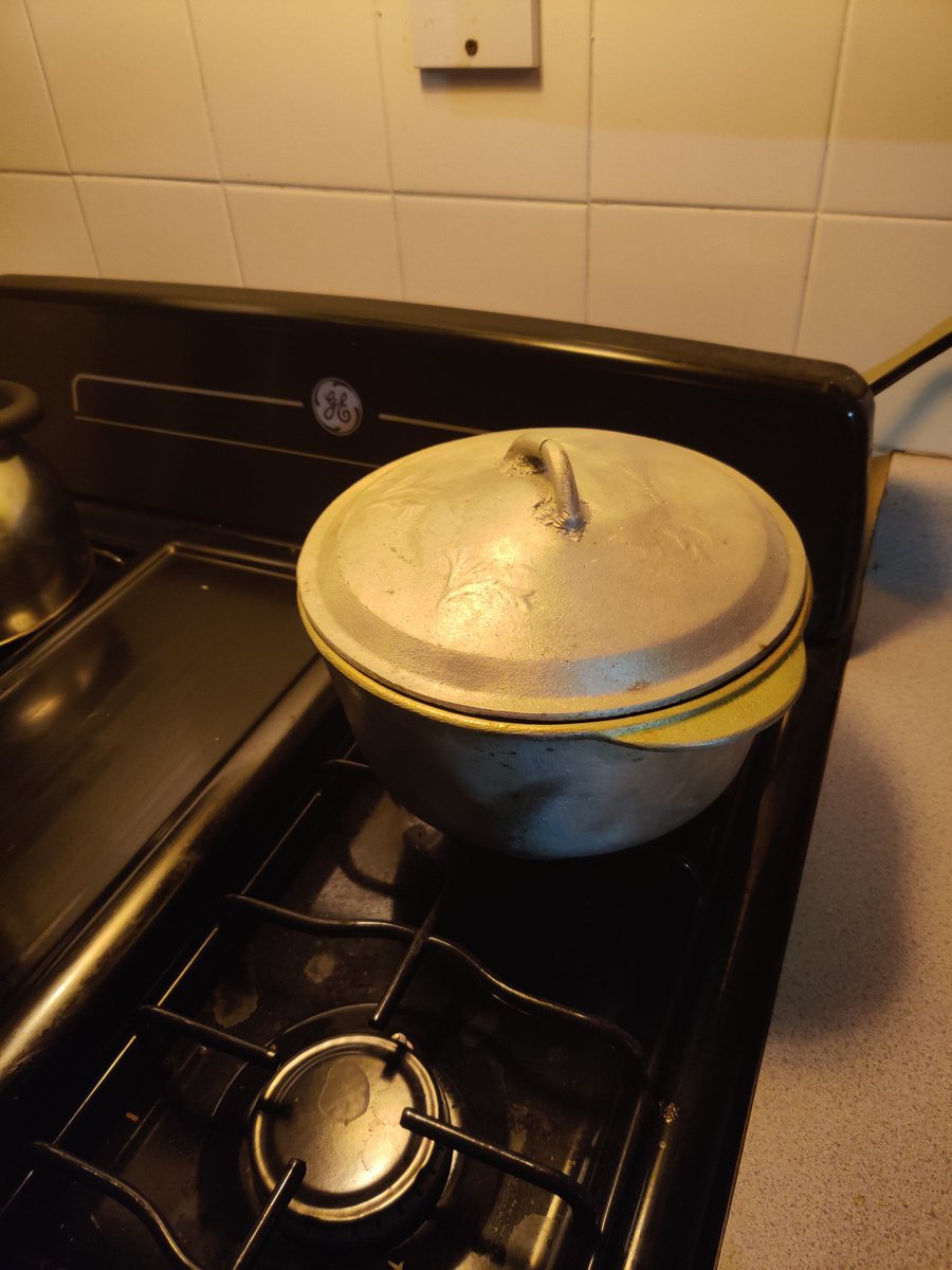 Mother send you to turn off the fire under the curry goat.Goat smell real good.What was your Dutch pot method? **This needs surgical precision. No vibrations.