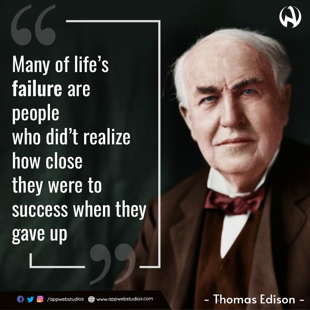 AppWebStudios's tweet image. A great thought always makes you motivated. 
Like our page for more regular updates.

#Appwebstudios #mondaymotivation #mobileappdevelopment #webdevelopmentcompany