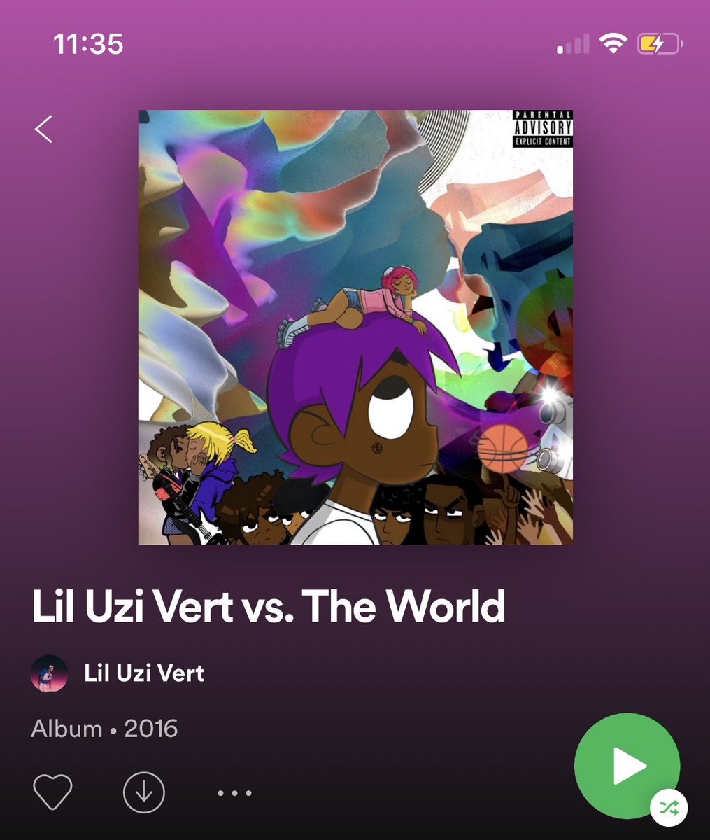 LUV vs the worldfav songs: can’t decidemy favorite uzi album