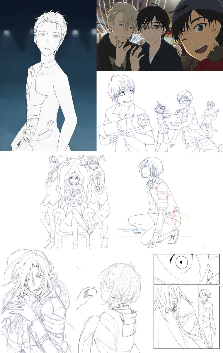 รับไม้ต่อ'โพสรูปที่ดองวาดไม่เสร็จ'จากพี่น็อต *ระเบิดไห*
/แต่เยอะกว่าคือที่ดองแล้วยังไม่วาด---