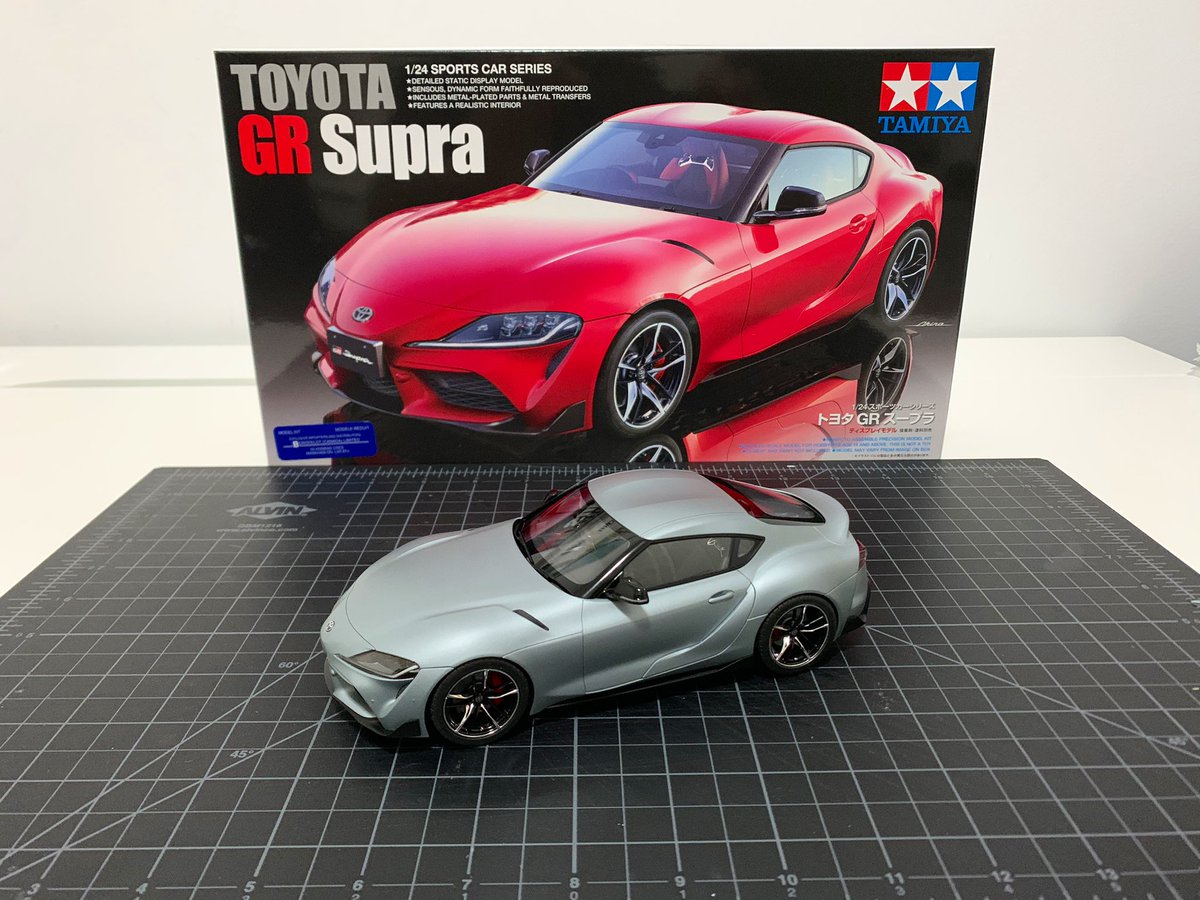 theScaleWS's tweet photo. @FrankAFord @mrzmbywf @thedogschuffers @geoffurs @mattblackgod @MisobodMarc @MiniModelPaint @thebigmek @wargamesodyssey Lads, happy to say she’s finished! First completed model in so long, I’m embarrassed to say...loL
#Tamiya #Supra #plasticaddict #thescaleworkshop #spruecutters https://t.co/NXWpQJ5oQI