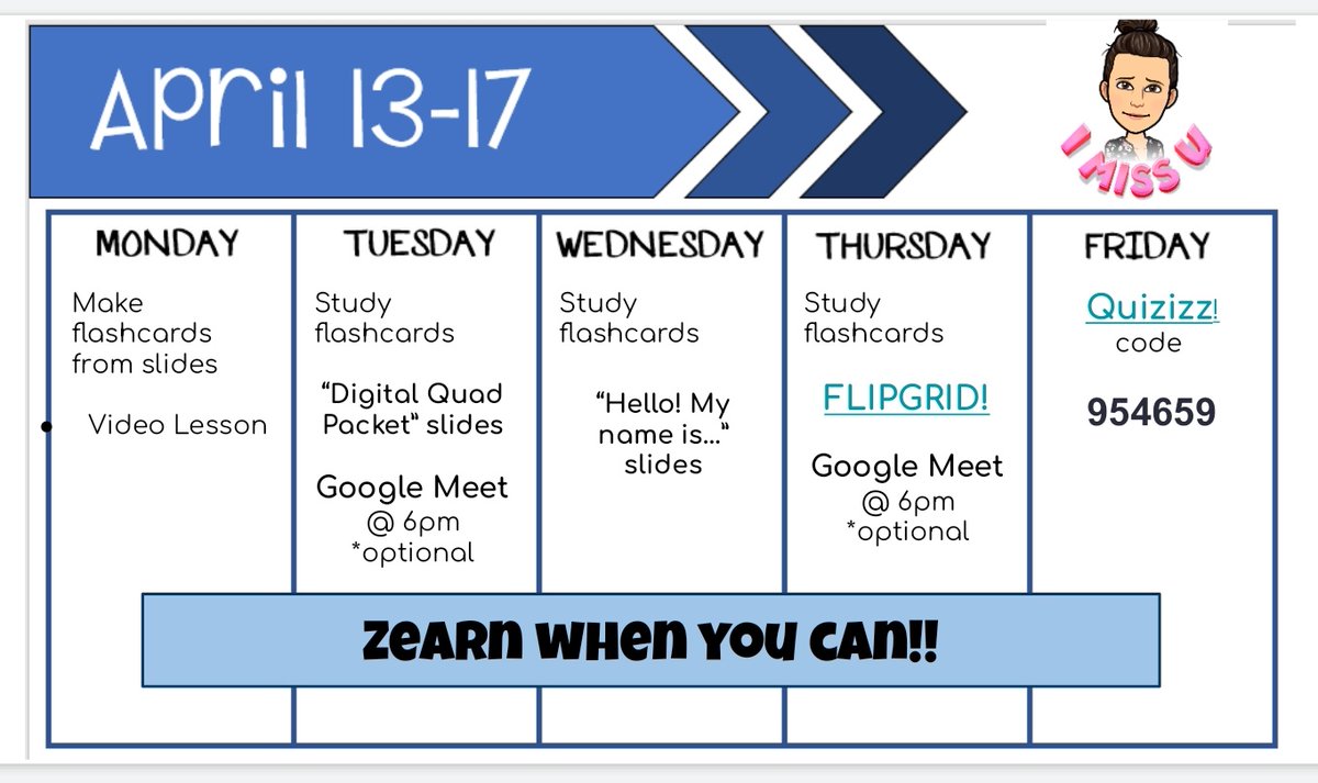 msfioinfifth's tweet photo. Virtual learning, distance learning, optional learning, homeschooling learning...not sure what kind of learning this is, but it's time to learn! Assignments are posted in Google Classroom! https://t.co/VfhfdTA8T4