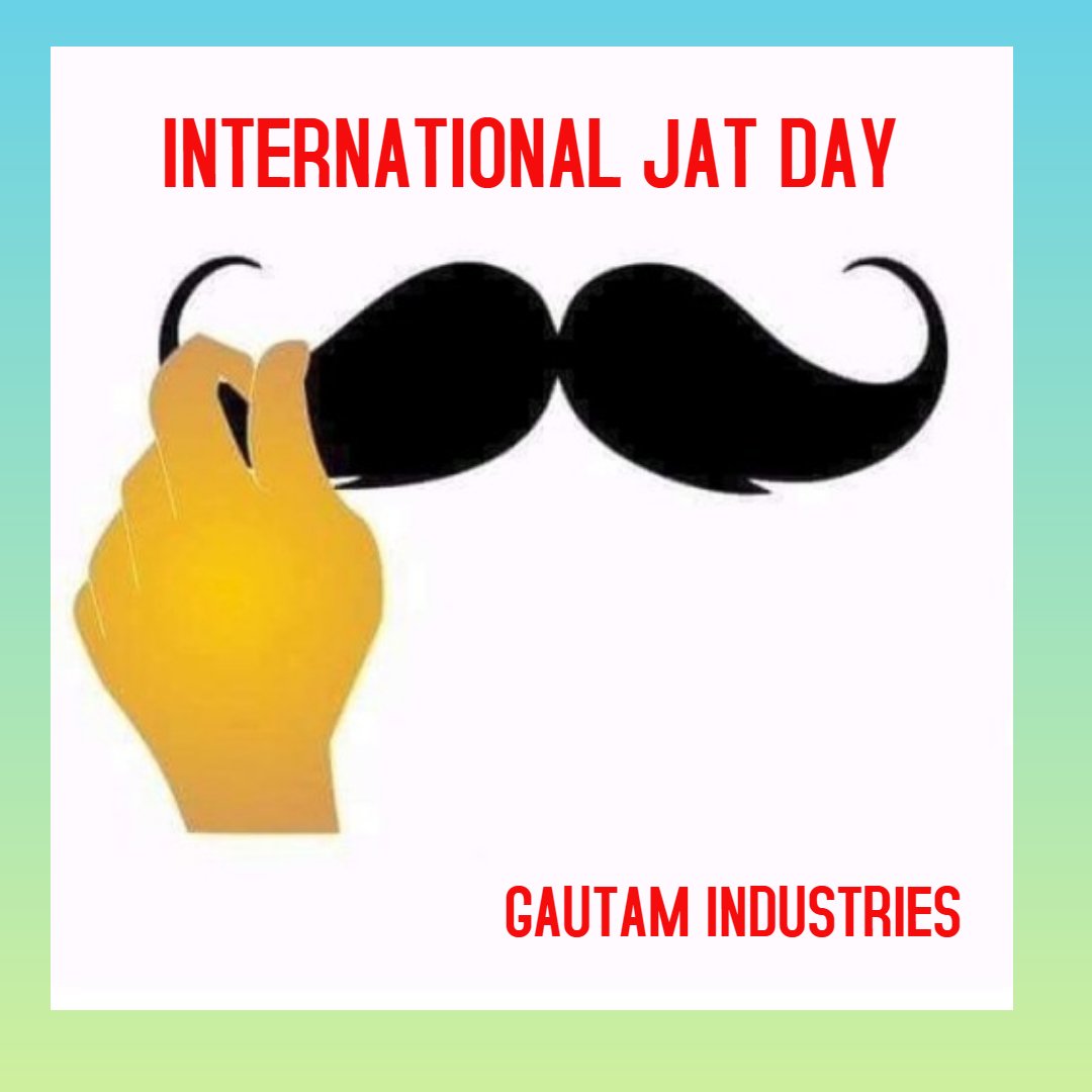 GautamIndustry's tweet photo. International Jat Day
#InternationalJatDay #13april #jat #jaat #Jat_Diwas #jaattitude #jattlife #jaatland #gautamindustries #notebook #pen #pencil #machine #makingmachine #newindustry #sehri #sonipat #haryana https://t.co/LahuKOJ6MM