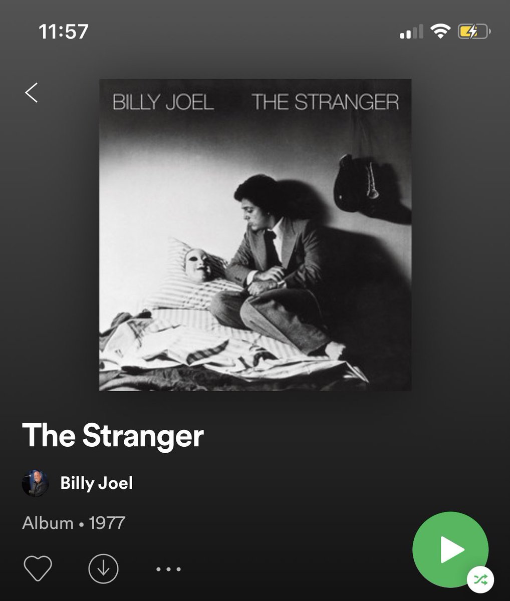 the stranger fav songs: vienna, she’s always a woman, scenes from an italian restaurant, only the good die youngi remember i bought this album on itunes with my ipod 4 in 6th grade