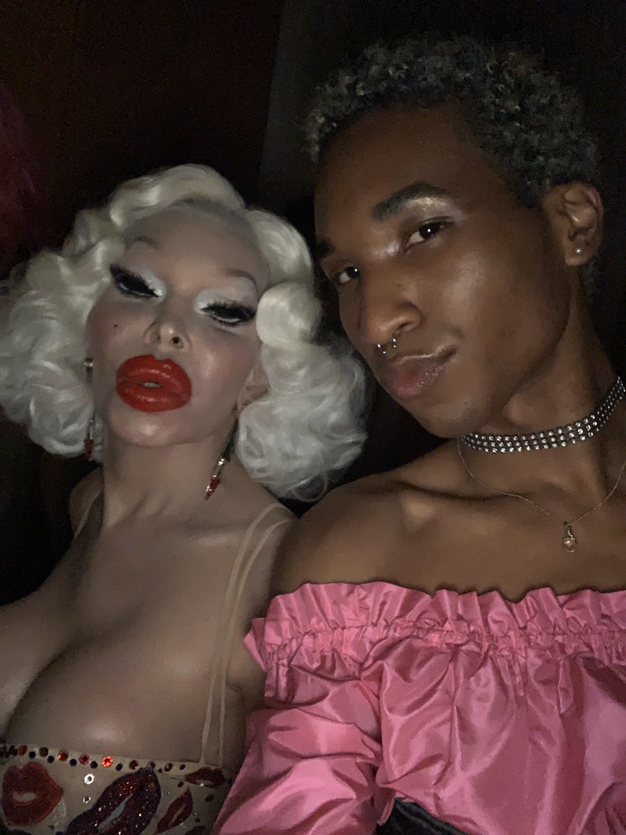 ooh finally one of these that’s fun, idk about looking like shit but here’s 4, Rickey Thompson, Kiernan Shipka, Amanda Lepore, and Gus Dapperton  https://twitter.com/sethdanie1/status/1246461266992017411