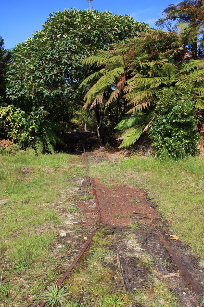 Some of the narrow-gauge mining railway survives, in bits and pieces!