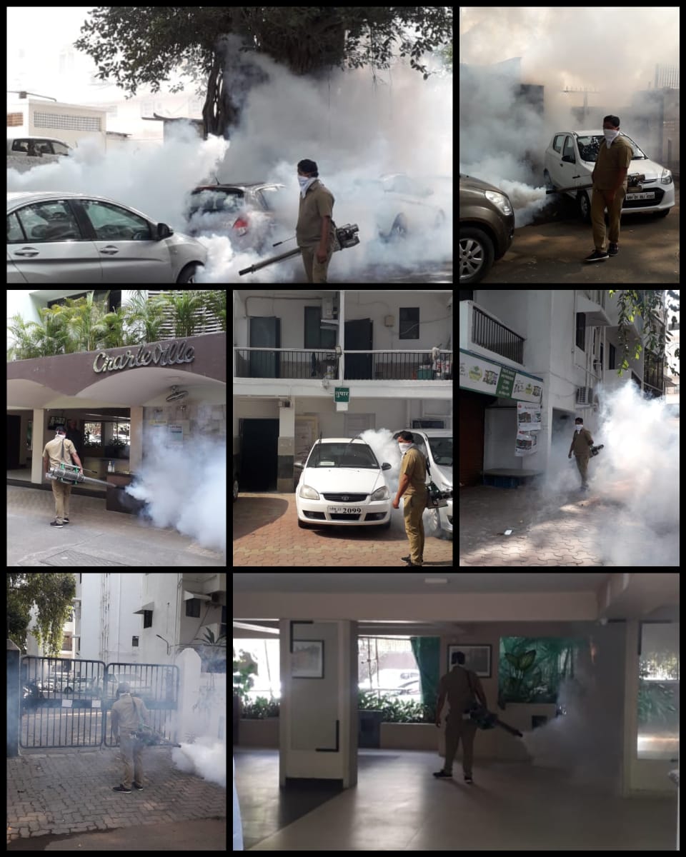 rahul4colaba's tweet photo. #Fumigation work done at #GRoad and #ARoad, at #MarineDrive.
#IndiaFightsCorona
#ColabaFightsCorona https://t.co/L2yNi0w3Vz