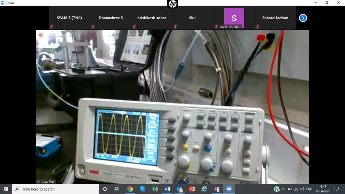 TheiaNew's tweet photo. #Vibration_Measurement is key to #Condition_Monitoring of #Assets (Rotary Machines) in any #Process_Industry. Dr. Vijay Patil @TheiaNew did a virtual session from Suriname (S America) for #Instrument Engg. students @DYPatilRAIT yesterday with practical inputs. Well appreciated! https://t.co/hLLKrlPsG7