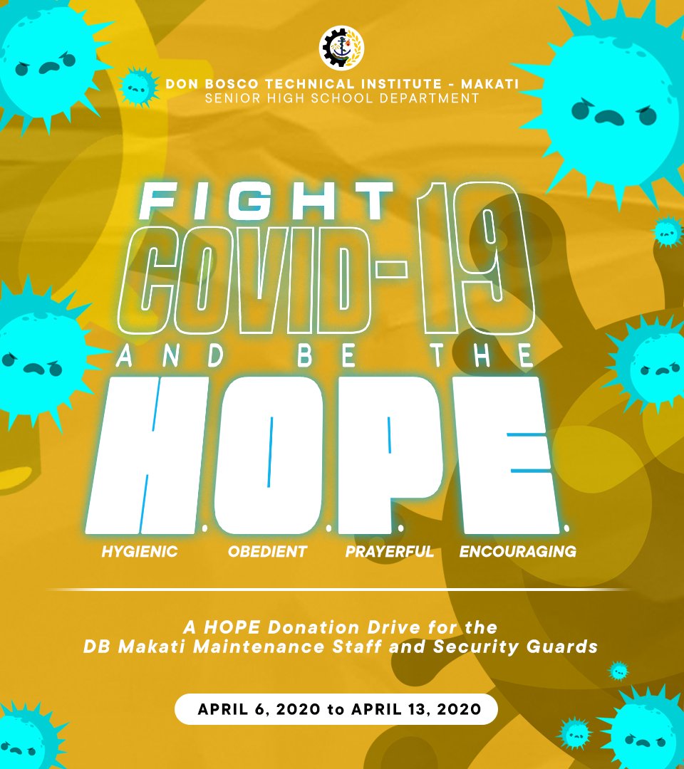 DBTISHS's tweet photo. What seem little to you may mean big to them...

Let us #FightCOVID19andbetheHOPE!
#CharityBeginsAtHome
#WeChoosetobeBETTER
#GoodChristiansAndUprightCitizens https://t.co/1hRxc4ATfi