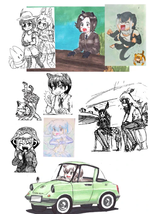 #推しを答えて4人指名するリレー

とれんとさんに言われたんじゃやらないわけにはいかないなウフフ…でも全然紹介しきれないな(興が乗ったら不足分ここにぶら下げ追加します)…偏ってるし描いたことない子もいるし…今後はもっと題材ひろげたいですね、参考とさせていただきます
指名はパスねごめん 
