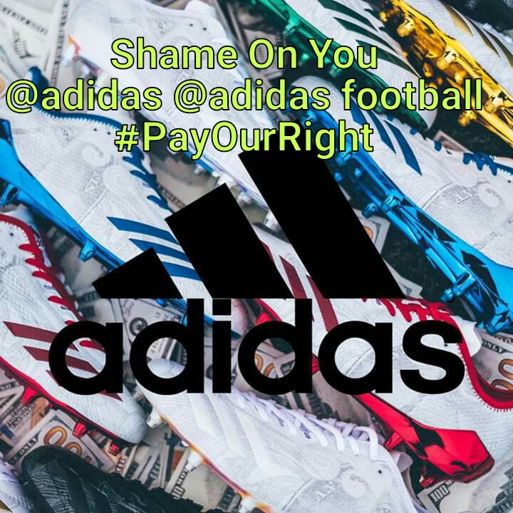 BuruhMizuno's tweet photo. Shame On You 
@adidas @Originals_kr @adidasoriginals @adidasUK @adidas_jp @adidasfootball @adidasRUN_jp 
#PayOurRight
#JusticeForPDKWomenWorkers
@jeffhermanson @cleanclothes @GLJhub @LIPSedane @AFWIndonesia @AsiaFloorWage06 https://t.co/HMGVexgTSQ