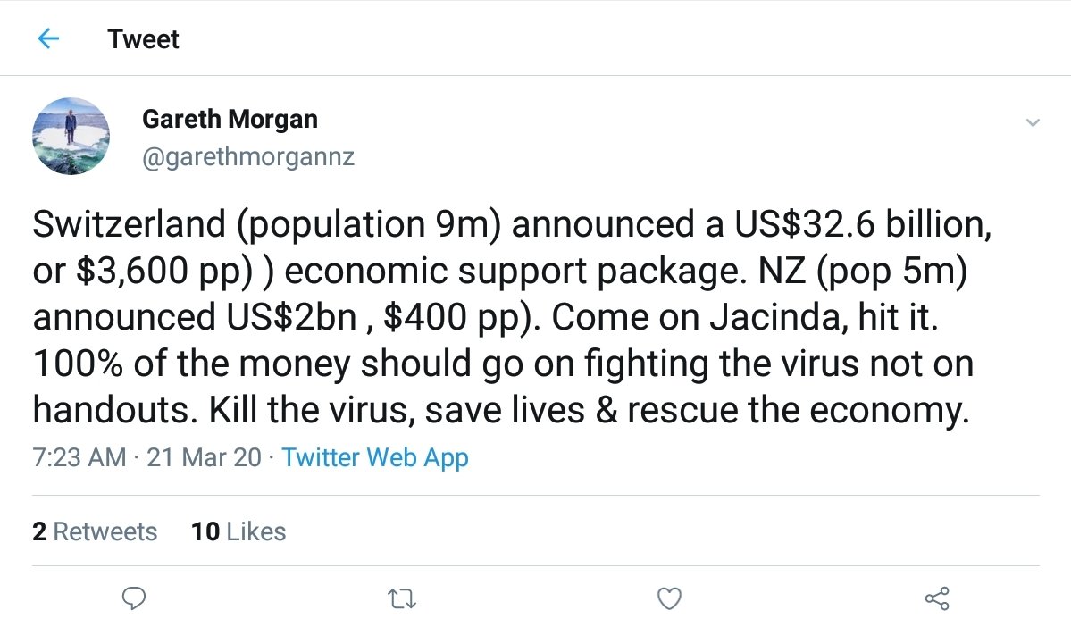 Here, Morgan reiterates the point that the virus needs to be eradicated. Both here and Tweet 4 of his mini-thread (see above) emphatically state that action is needed to save lives. This point is important to remember.3/7
