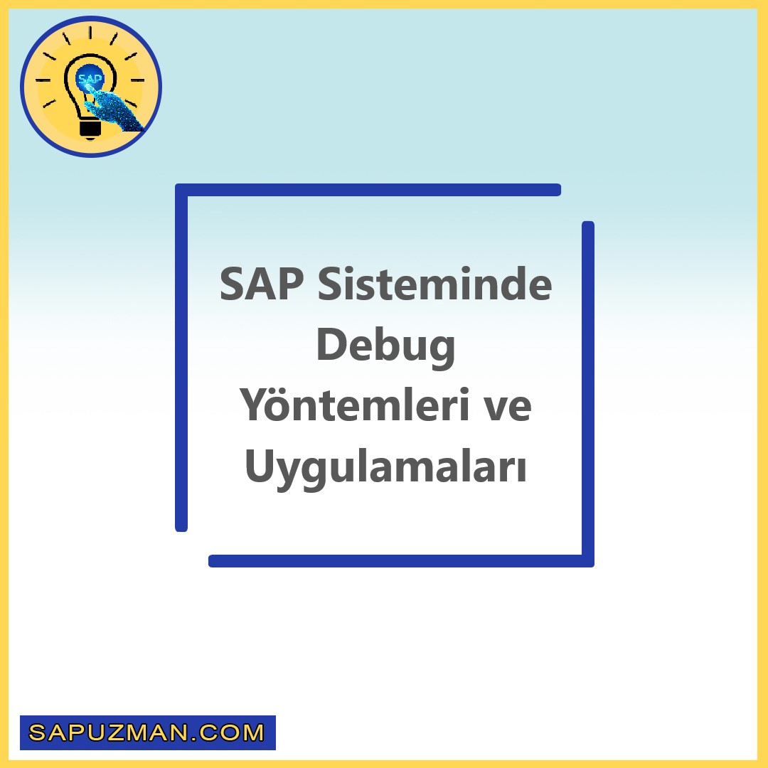 sapuzmancom1's tweet image. SAP Abap Debugger Hata Ayaklama Nedir, Nasıl Kullanılır?

sapuzman.com/sap-abap-debug…

#sap #sapdebug #sapabap #sapfi #sapco #sapfico #sapsd #sapmm #sapuzman #sapegitim #sapkurs #sapdokuman #saptraining #saptutorial #sapmodules #sapeducation #saptutorials #sapdokuman #sapdocuments