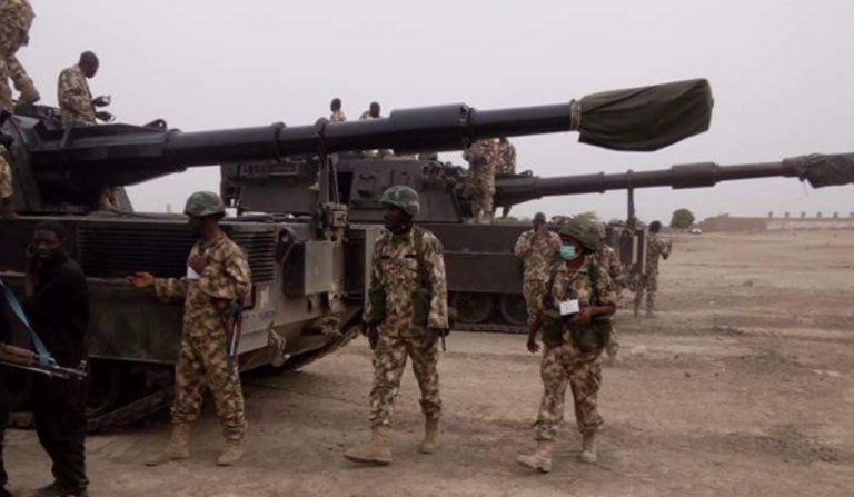 The Nigerian army's battle plan has always centred around heavy artillery and mechanized Brigades. This entails bombardment by large numbers of cannon and rocket artillery.