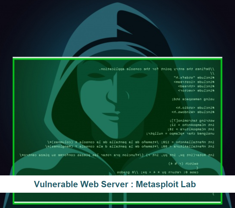 nishantsharmax's tweet photo. [Featured FREE Lab]
Vulnerable Web Server (https://t.co/I78QanqYzJ)
Category: Metasploit (Easy)
Practice:
- Identify the software
- Find appropriate exploit
- Find flag
cc @SecurityTube 
#informationsecurity #hacking #freelabs #ctf
Image: https://t.co/PWeydfEKXc https://t.co/9zakP9rDuZ