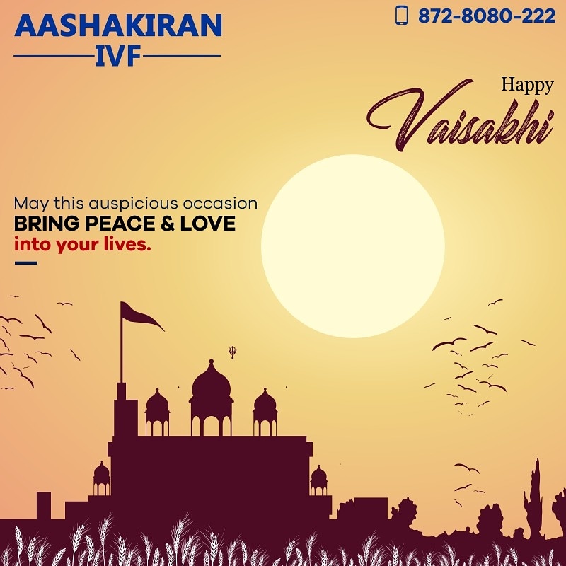 Happy Vaisakhi.

#Aashakiranivf #ivfjourney #ivftechnology #optimism #patience #motherhood #maternity #parenthood #mohali #chandigarh
