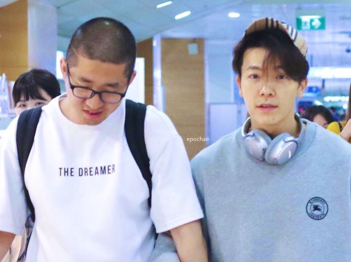 donghae hyung, i love being your manager & protecting you! i wish i could continue to take care of you but i know you'll take good care of yourself! you're the healthiest person i know! i alr miss you! siwon hyung, we didn't work together alot but i respect you alot! 