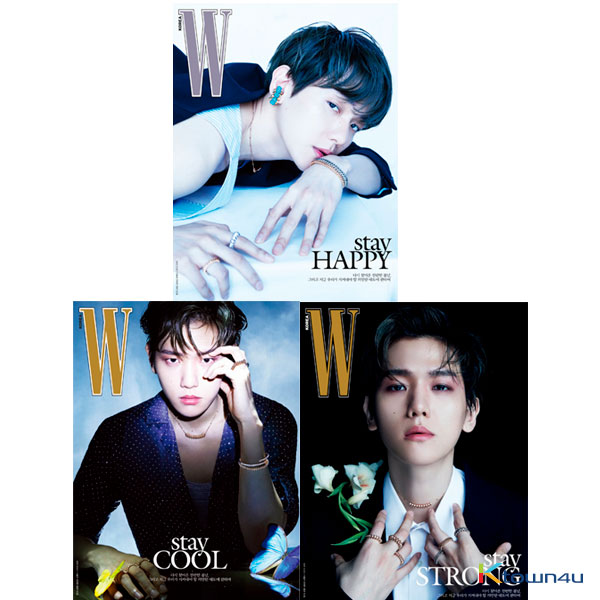 PH GO W KOREA 2020.05 (Cover : BAEKHYUN) *You may choose the cover typePhp 600 + LSFOrder Form:  http://bit.ly/ATLOrderForm DOO/DOP: April 18, 2020ETA: June/July (depending on the logistics operations)Only paid orders will be placed.