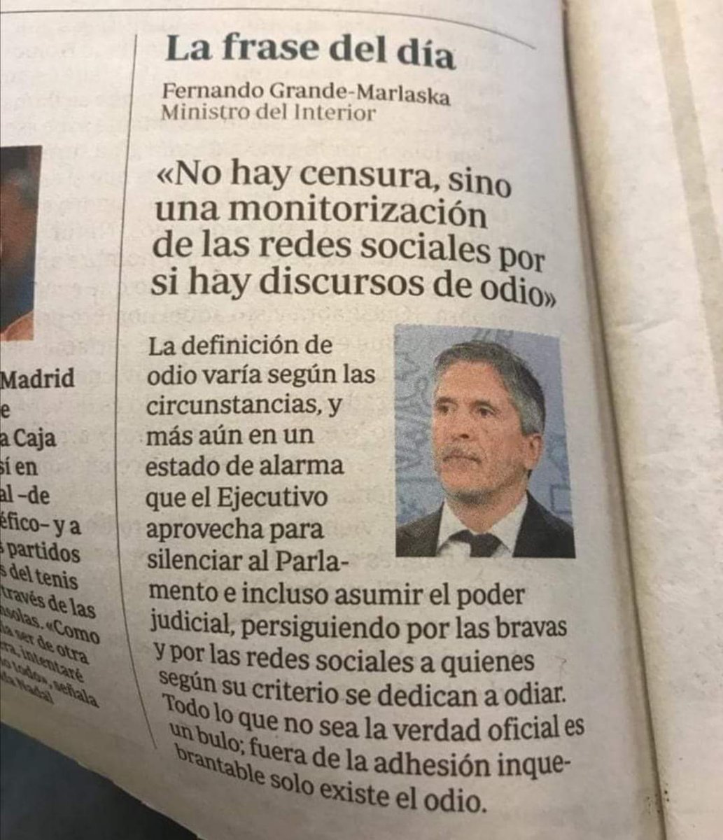 Tanta gente preocupada porque FB pueda usar sus fotos, otra vez el mismo post de siempre, pero al parecer ninguna inquietud sobre la monitorizacion y censura (si, de eso va, no? si no, para qué vigilas) que cada semana tiene una pequeña vuelta mas de tuerca.
