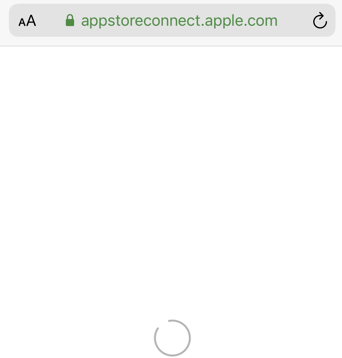 Flexicoder's tweet photo. Why is #itunesconnect still such an awful experience on an iPhone #iosdev https://t.co/02Kxiuueth