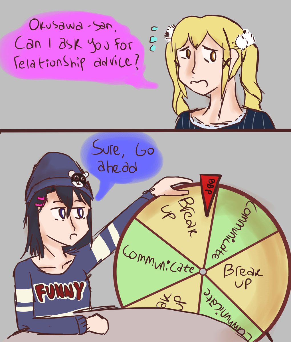 Relationship advice from your local Okusawa Misaki 