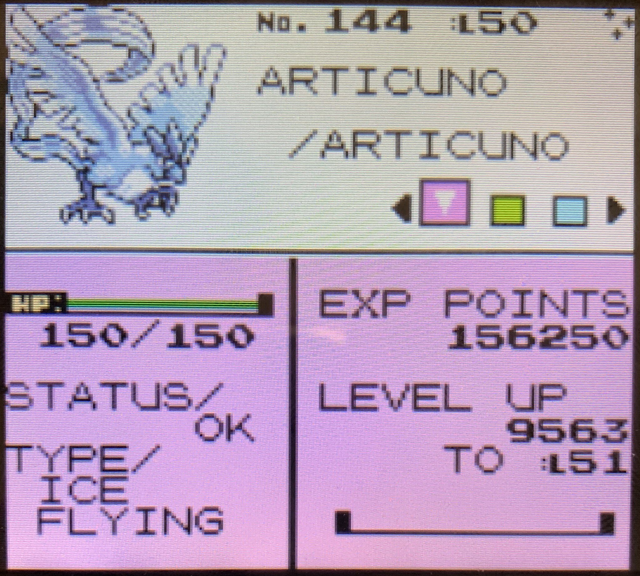 ShinyCollector (LJ) on X: I just had my most calm reaction ever, literally  “huh neat” and then a yawn. Gen 1 shiny articuno, to be uploaded later in a  compilation when I