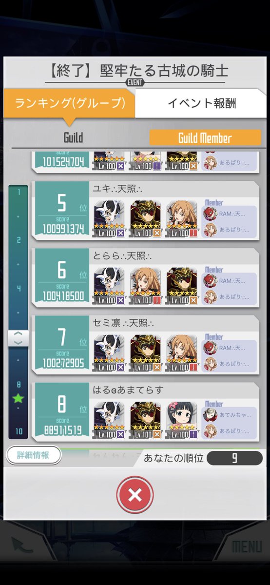 ren_ren0905's tweet photo. 天照2位はやばい！
キャラいなくてスコア出なかったり最終日前夜のアクセ作りだったりで迷惑かけたけど楽しかった！
天照3150！！！ https://t.co/toB1mjKWAc