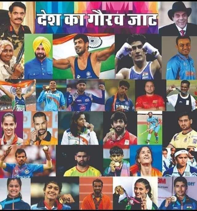 DerajpuniyaRLP's tweet photo. कोसिस तो सब करै स, लेकिन सब न हासिल ताज ना होता…शोहरत तो कोए भी कमा लेवै, पर ज��टा जिसा अंदाज़ ना होता। ☠️🦁🐯
#InternationalJatDay https://t.co/p6kAKwz2mg