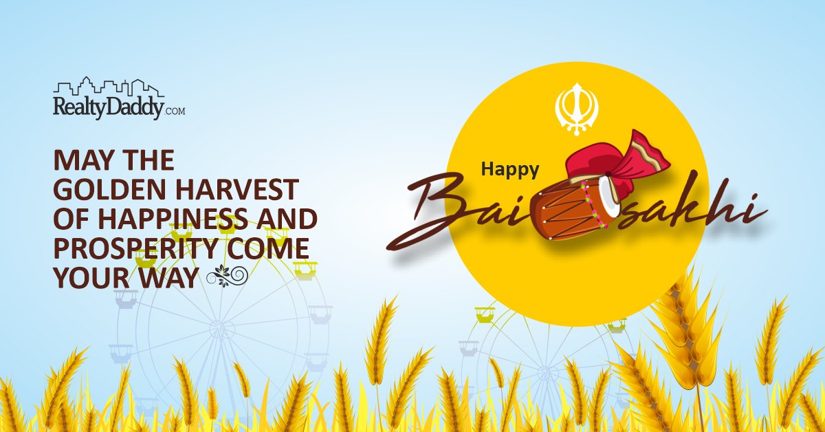 May the Lord bless us all with a bountiful future with good health and prosperity!

RealtyDaddy wishes you all a very happy Baisakhi!

#RealtyDaddy #Baisakhi #Baisakhi2020 #Harvest #BaisakhiCelebration #BaisakhiFestival #BaisakhiCelebrations #BaisakhiWishes #RealEstate #Property