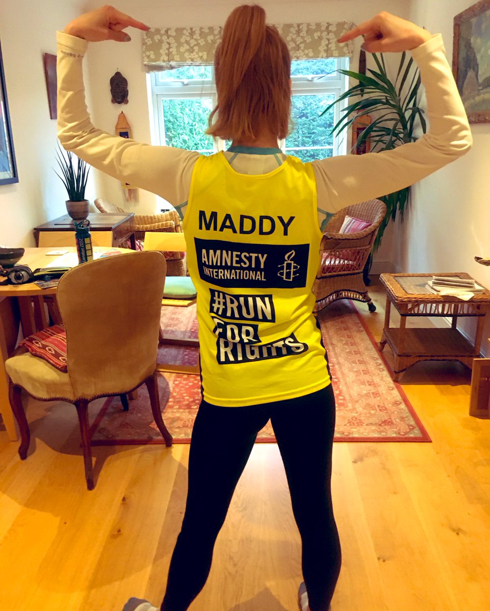 maddy_cameron98's tweet image. Today’s the day!!! This morning I am running a marathon for @AmnestyUK WOOHOOO 🏃🏼‍♀️