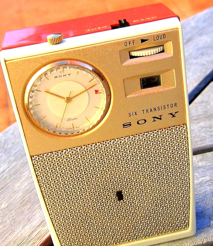 For good measure, they printed ‘Made in Japan’ as small as possible on their early products, like this transistor radio. Hard to imagine today, but Japan was, in 1953, a joke. But now let’s leap ahead four and a half decades to 1997. (5/14)